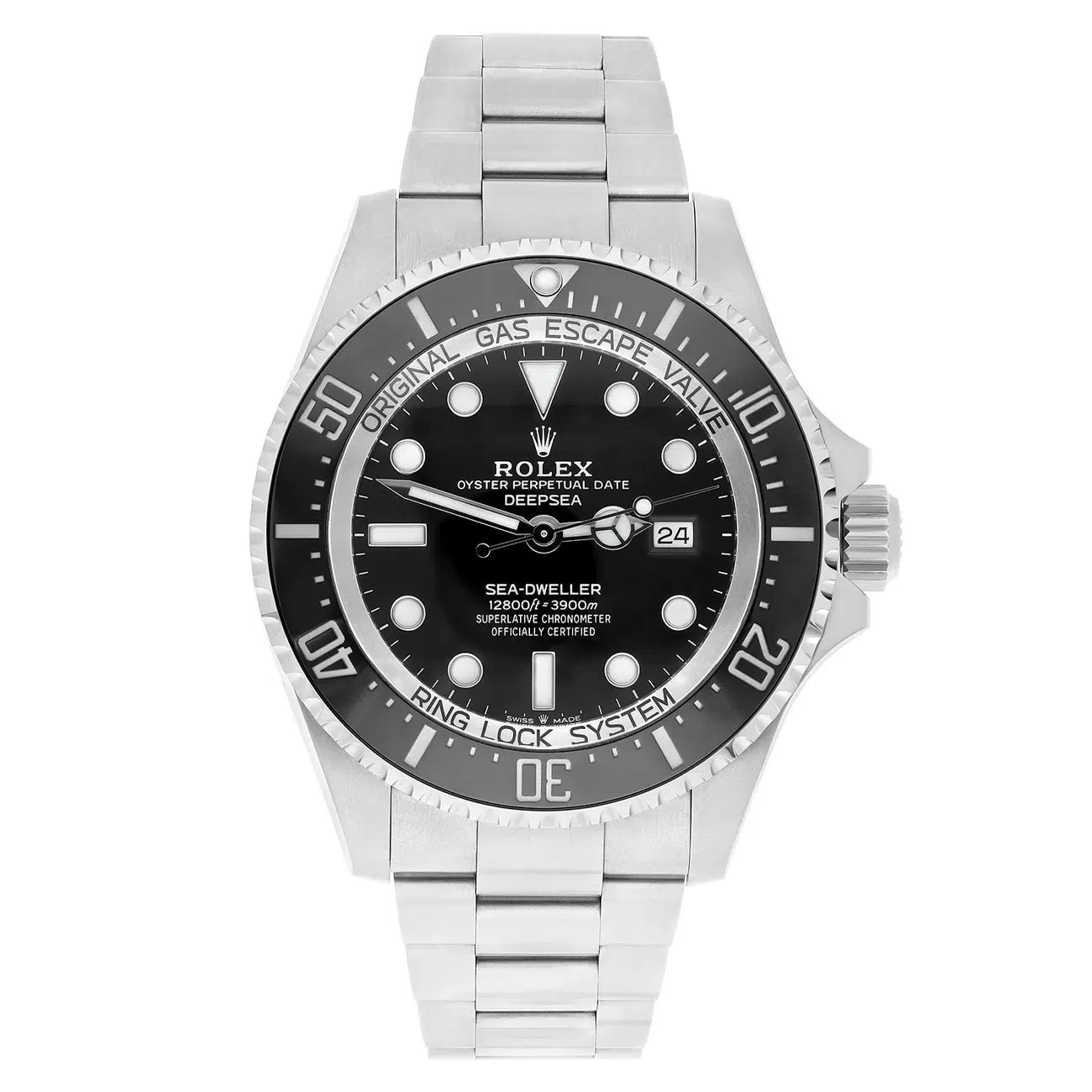 Sea-Dweller Black Dial Men's Watch