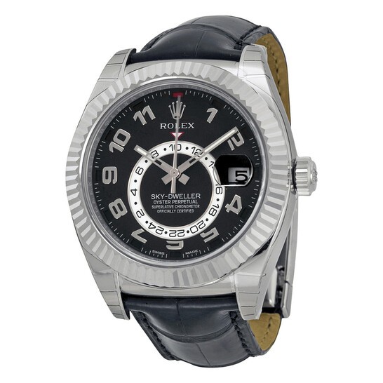 Sky Dweller GMT Automatic Black Dial Men's Watch